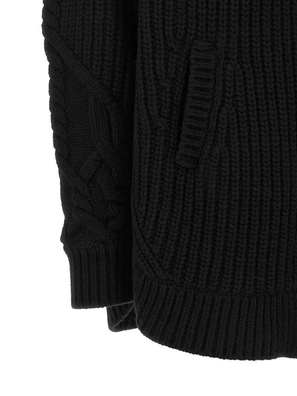 Cárdigan - Negro shop online: HERNO