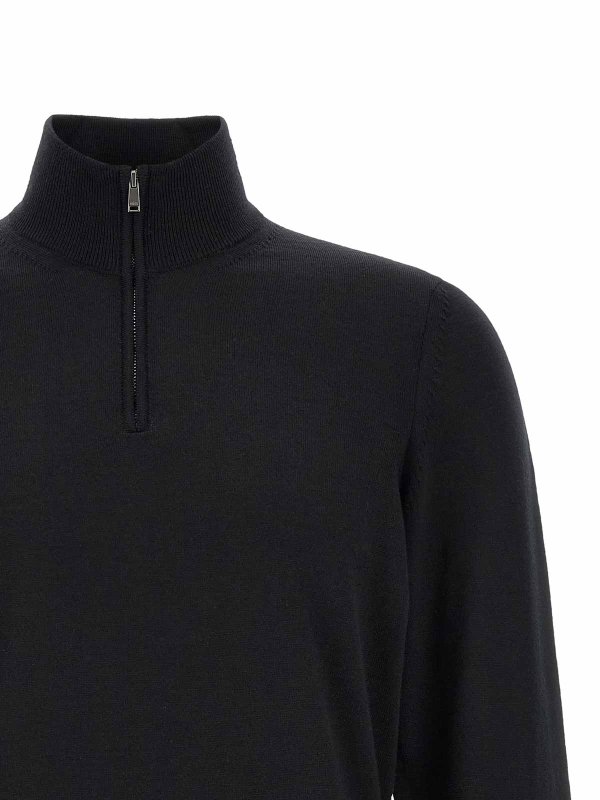 The Best Shops Hugo Boss: クルーネック - クルーネック - 黒