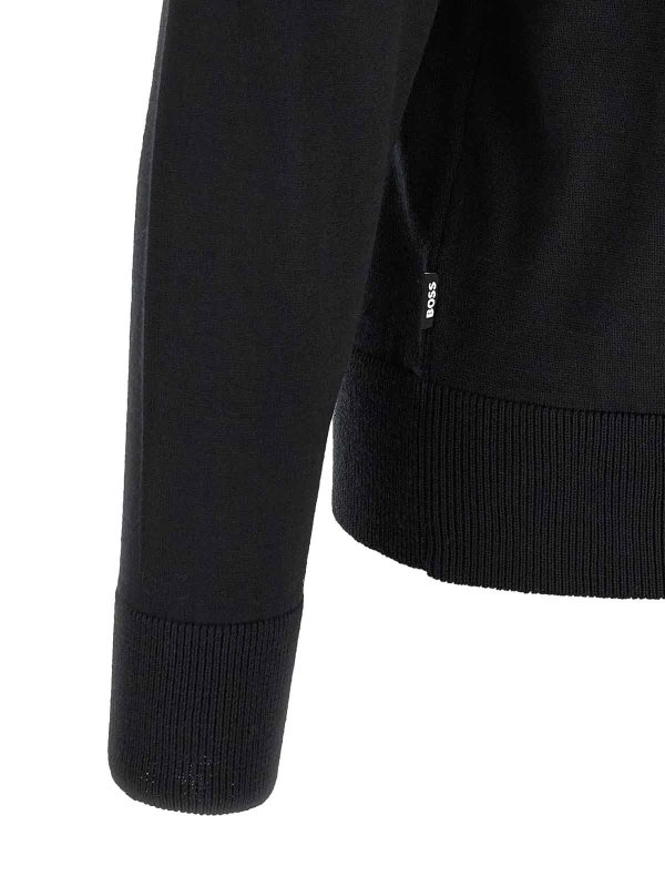 クルーネック - 黒 shop online: Hugo Boss