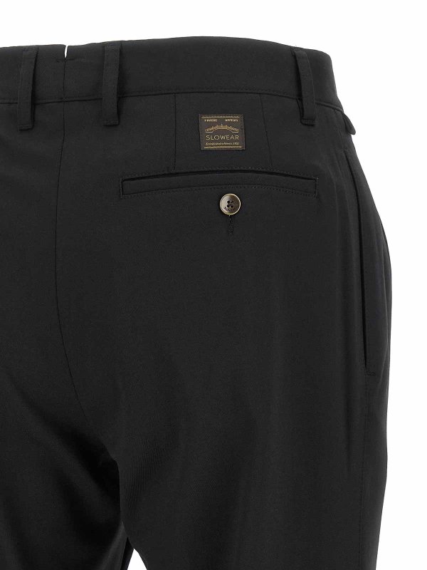 テーラードパンツ - 黒 shop online: INCOTEX