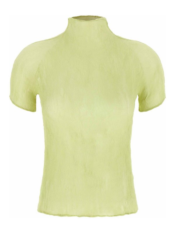 ISSEY MIYAKE: Tops & Débardeurs - Top - Vert