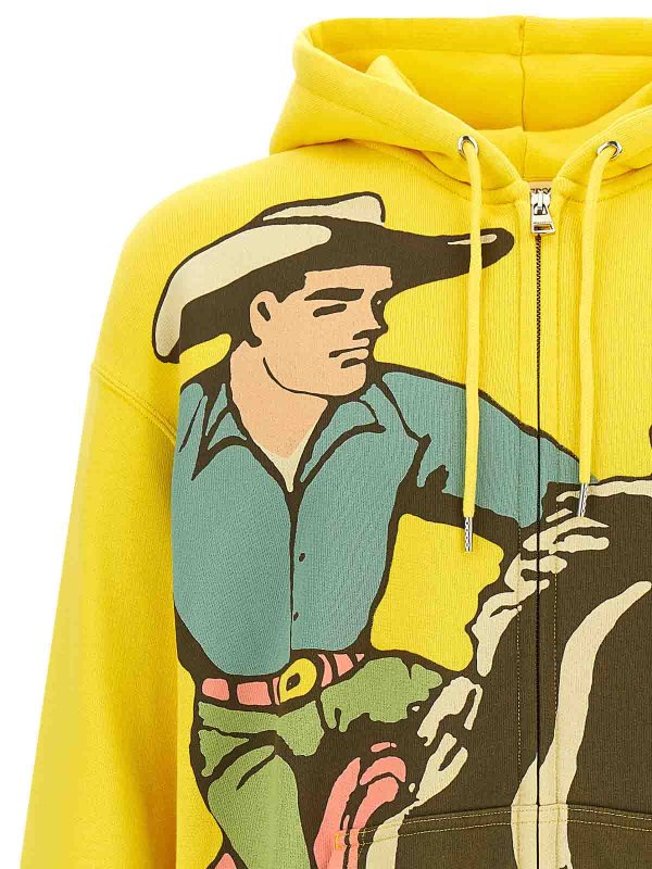 The Best Shops J.W. ANDERSON: スウェット＆セーター - スウェットシャツ/セーター - イエロー