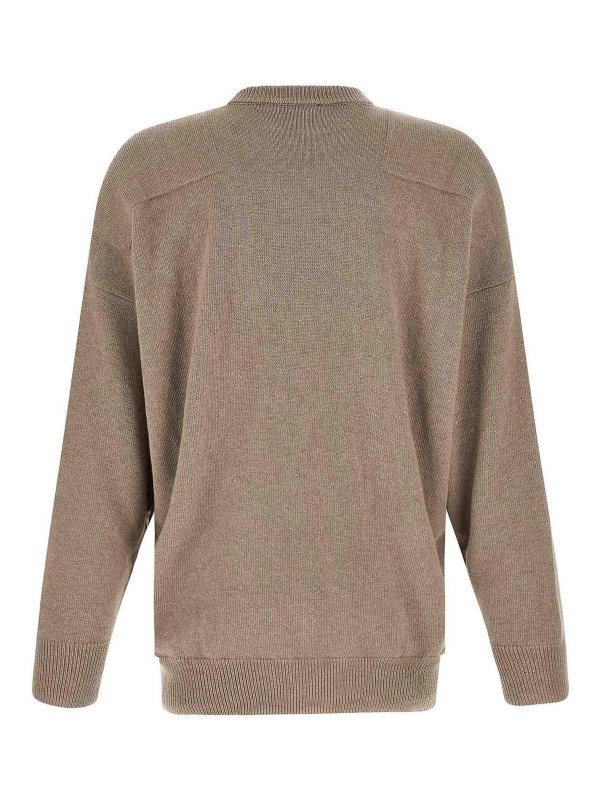 JIL SANDER: クルーネック online - クルーネック - ベージュ