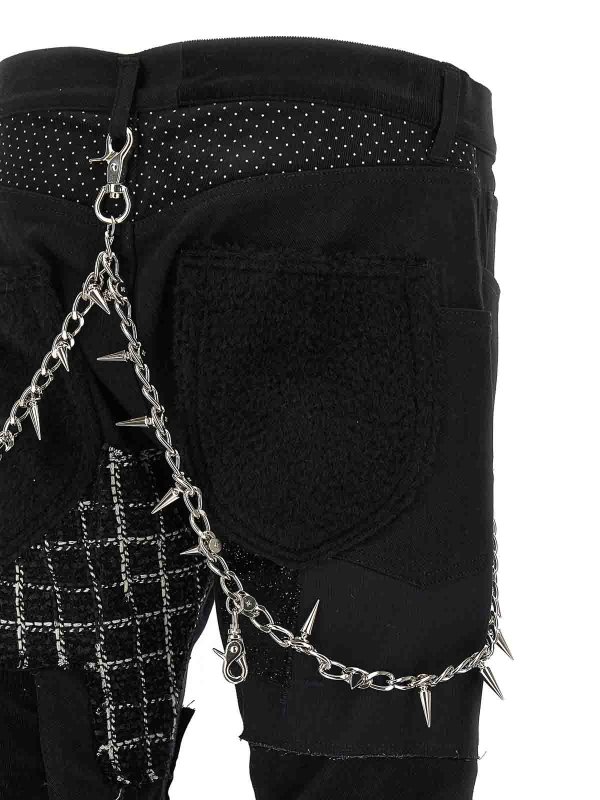 JUNYA WATANABE buy online Patchwork Jeans With Kilt