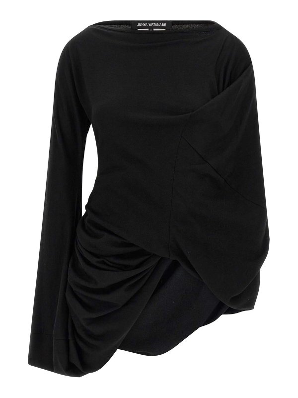 JUNYA WATANABE: Tops y camisetas sin mangas - Top - Negro