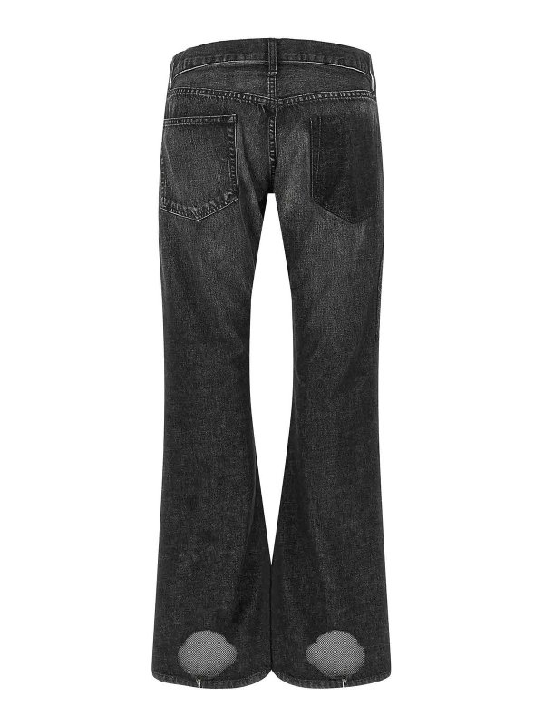 JUNYA WATANABE: jeans a zampa online - Jeans patchwork