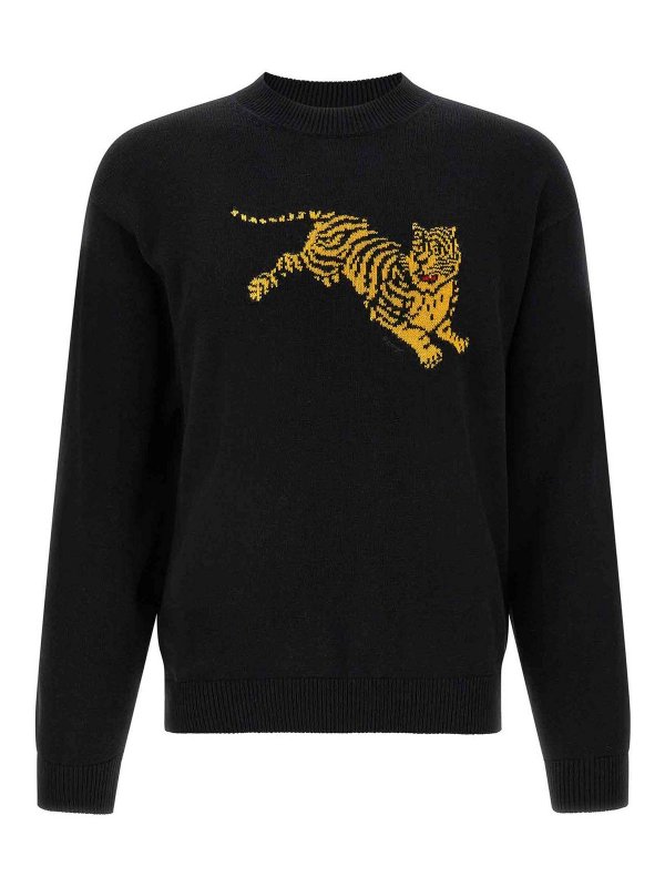 KENZO: クルーネック - クルーネック - 黒