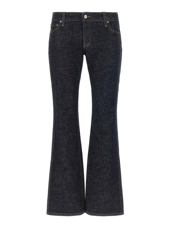 KHAITE: jeans a zampa - Jeans