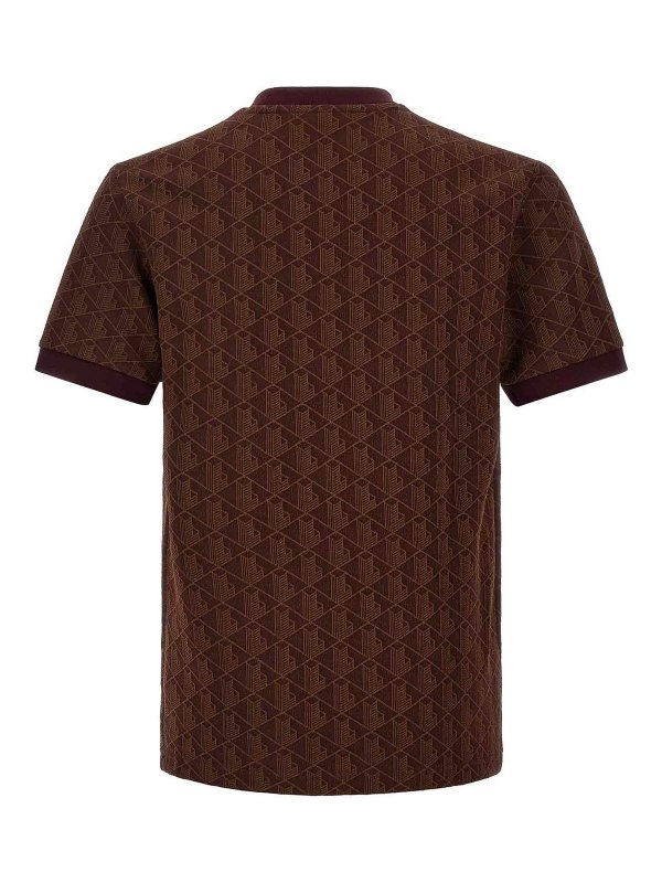 LACOSTE: Camisetas online - Camiseta - Marrón