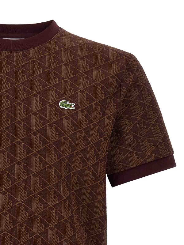 The Best Shops LACOSTE: Camisetas - Camiseta - Marrón