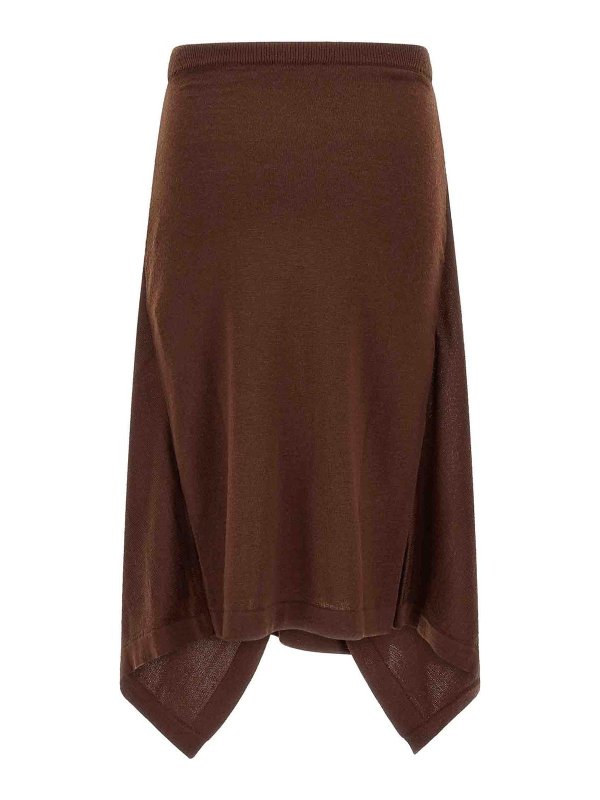 LEMAIRE: Knee length skirts & Midi online - Button Asymmetrical Skirt