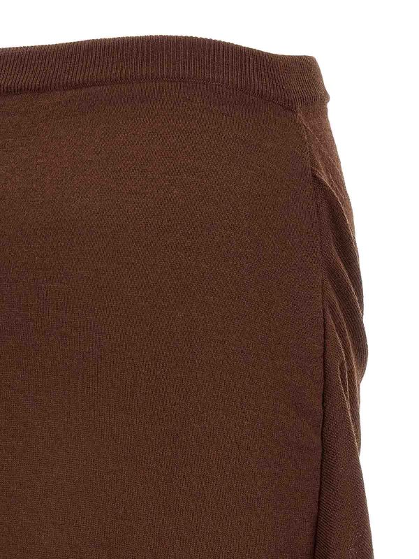 Button Asymmetrical Skirt shop online: LEMAIRE
