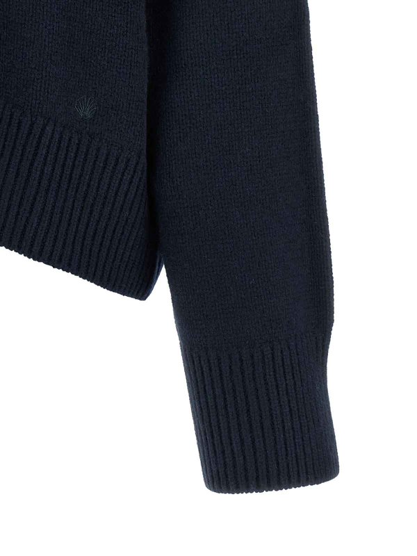 Rollkragenpullover - Blau shop online: LOULOU STUDIO