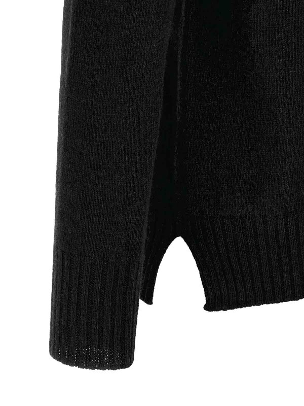クルーネック - 黒 shop online: MA