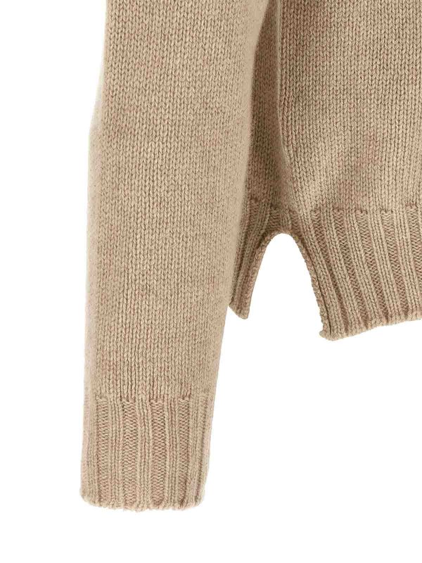 クルーネック - ベージュ shop online: MA