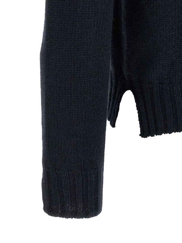 Rundhalspullover - Blau shop online: MA