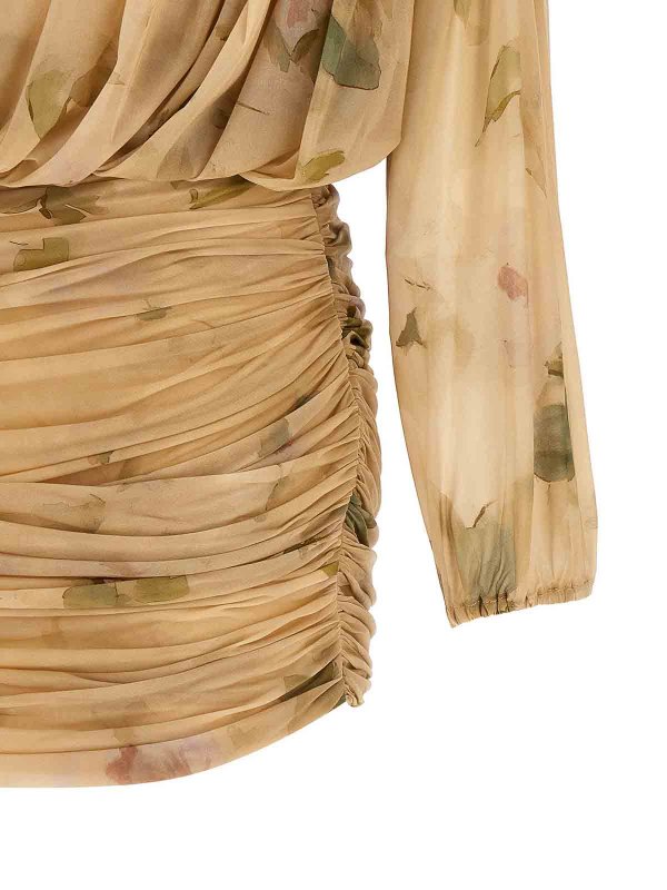 ショートドレス - ベージュ shop online: MAGDA BUTRYM