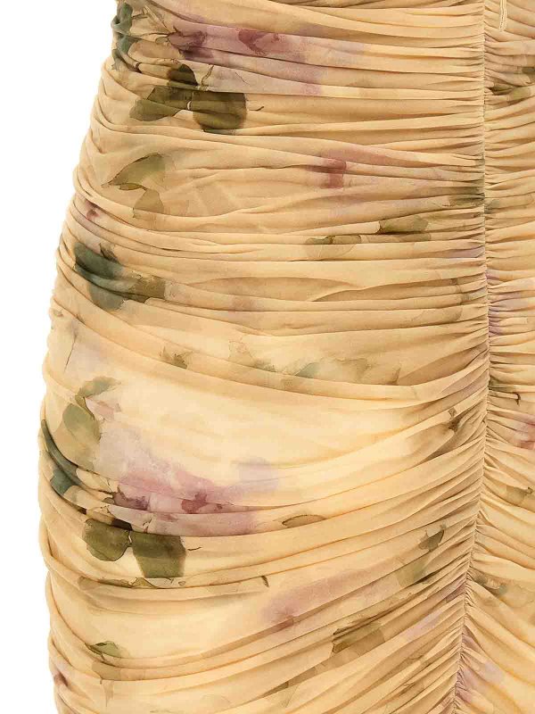 膝丈ドレス - ベージュ shop online: MAGDA BUTRYM