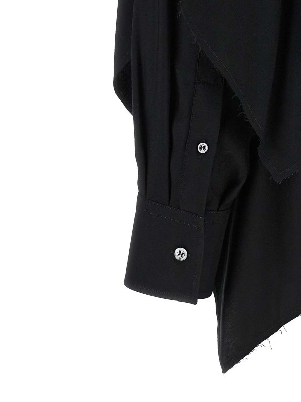 Hemd - Schwarz shop online: Maison Margiela