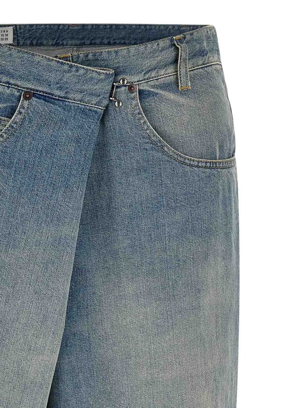 The Best Shops Maison Margiela: ストレートジーンズ - ストレートジーンズ - ライトブルー