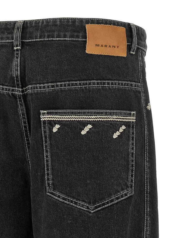 ISABEL MARANT buy online Vaqueros Rectos - Negro