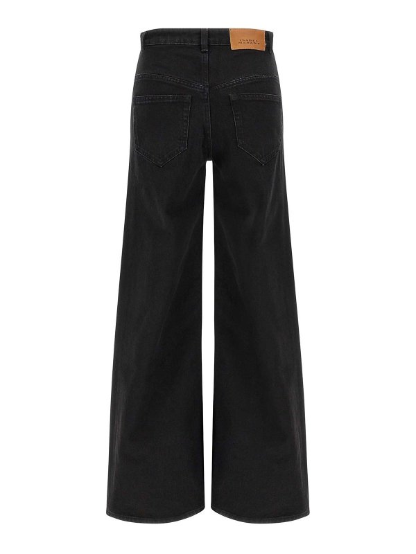 Isabel Marant Etoile: ストレートジーンズ online - ストレートジーンズ - 黒