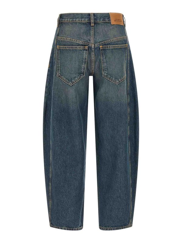 Isabel Marant Etoile: Jeans Rectos online - Vaqueros Rectos - Azul
