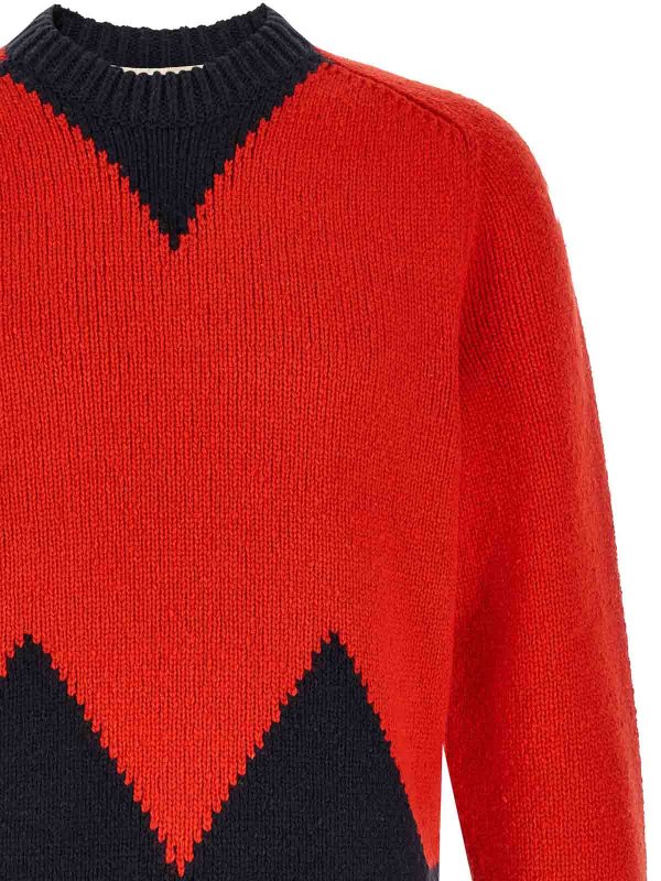 The Best Shops Marni: クルーネック - クルーネック - 赤