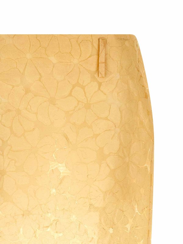 The Best Shops Marni: Knielange und Midi Röcke - Midirock - Gelb