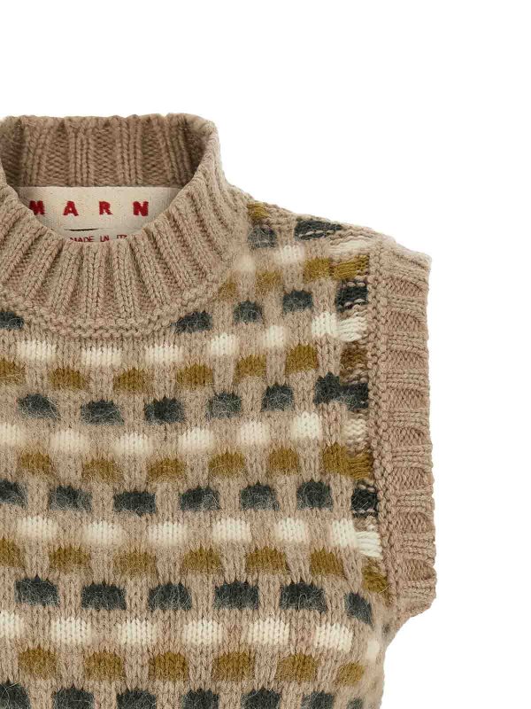 The Best Shops Marni: Chalecos - Chaleco - Beis
