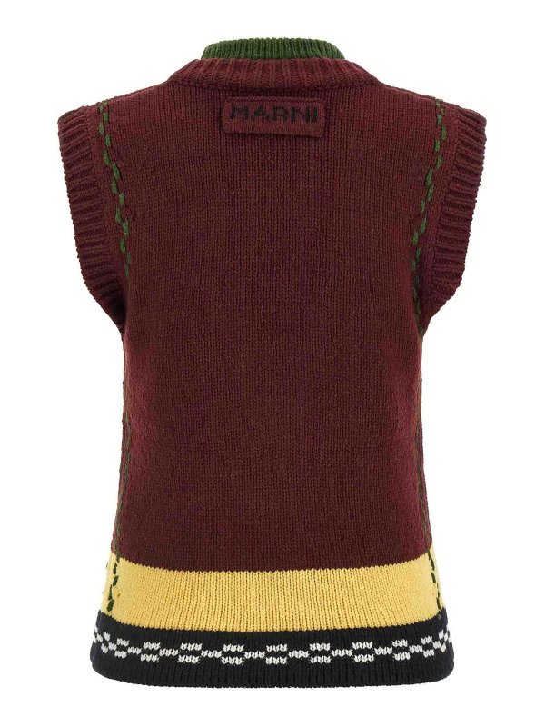 Marni: vests online - Knit Vest