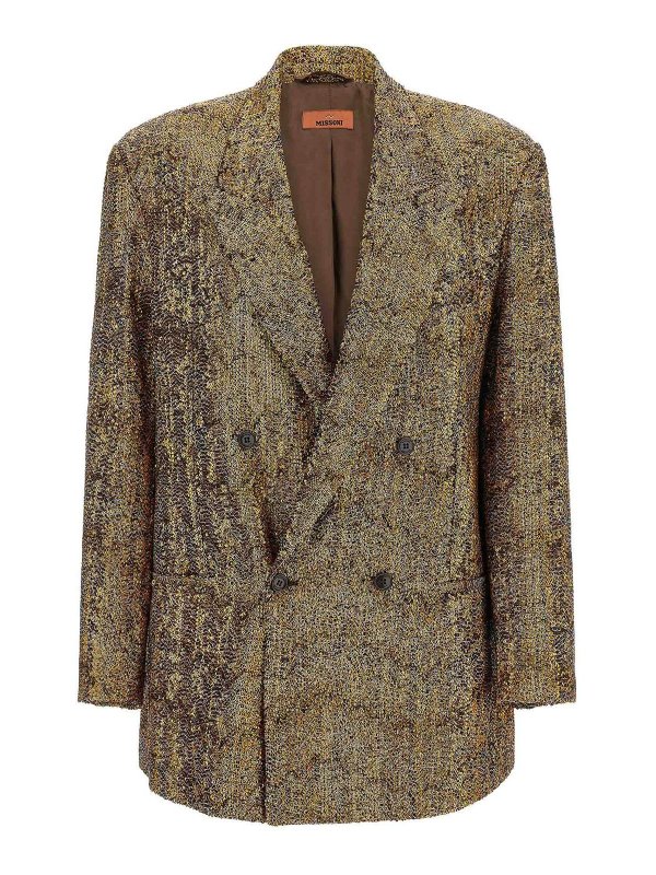 MISSONI: Blazer - Blazer - Gold