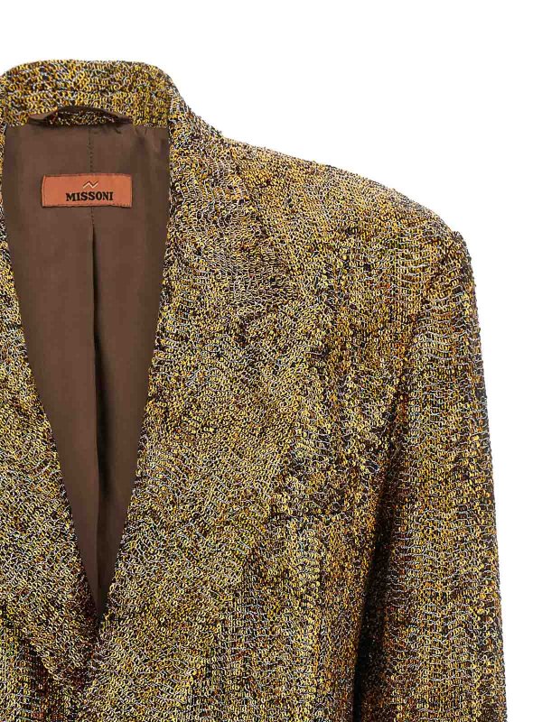 The Best Shops MISSONI: Blazer - Blazer - Gold