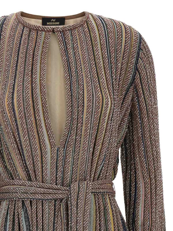 The Best Shops MISSONI: ニーレングスドレス - 膝丈ドレス - マルチカラー