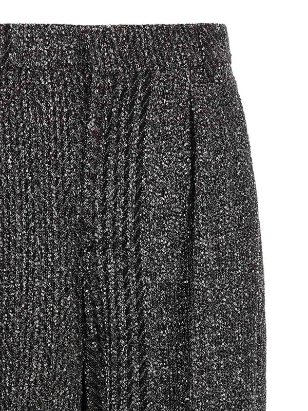 The Best Shops MISSONI: カジュアルトラウザー - カジュアルパンツ - 黒