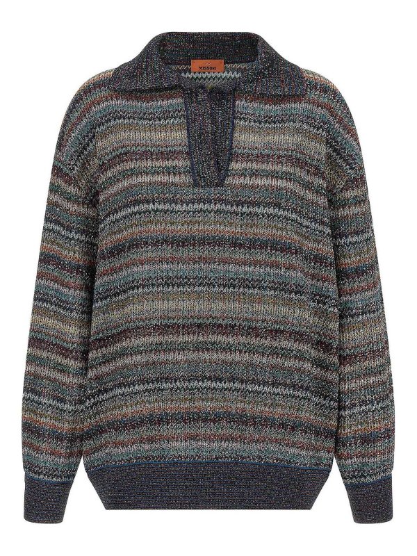 MISSONI: ポロシャツ - ポロシャツ - マルチカラー