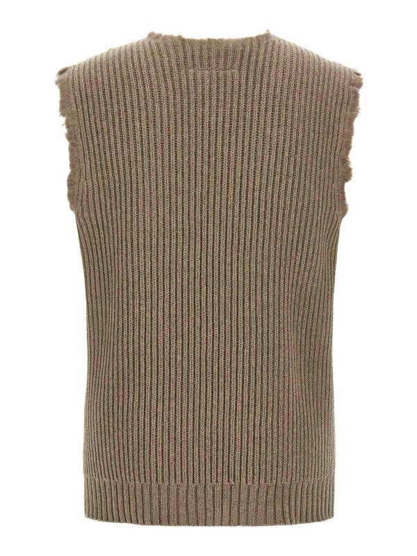 MM6 MAISON MARGIELA: ベスト online - ベスト - ベージュ