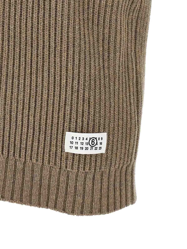 ベスト - ベージュ shop online: MM6 MAISON MARGIELA