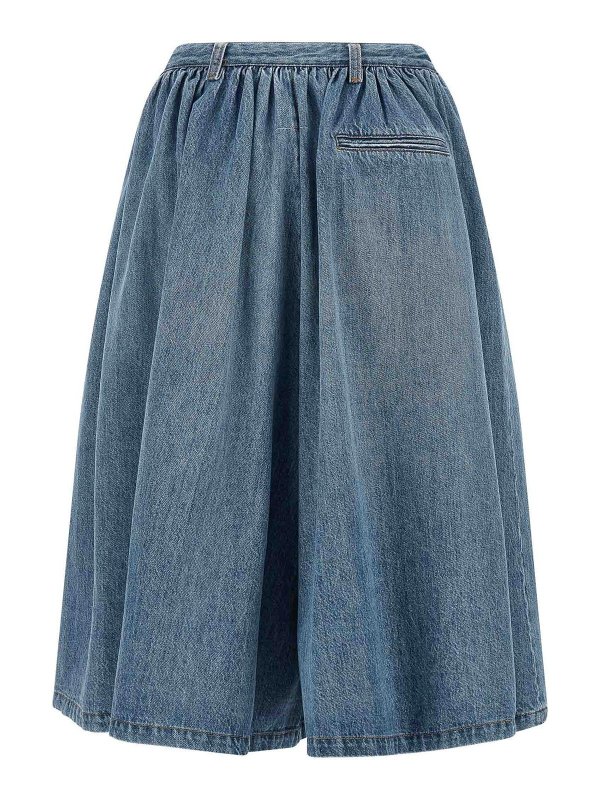 MM6 MAISON MARGIELA: トラウザーショーツ online - ショートパンツ - ブルー