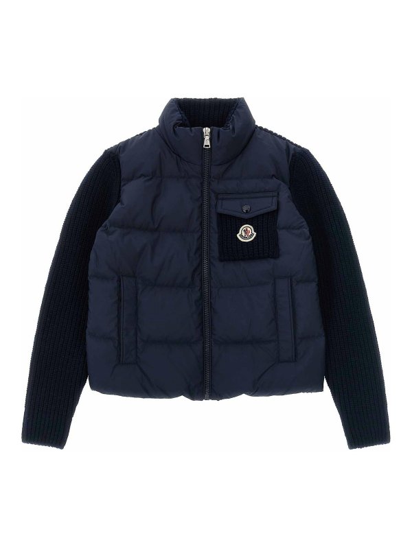 MONCLER: カーディガン - カーディガン - ブルー
