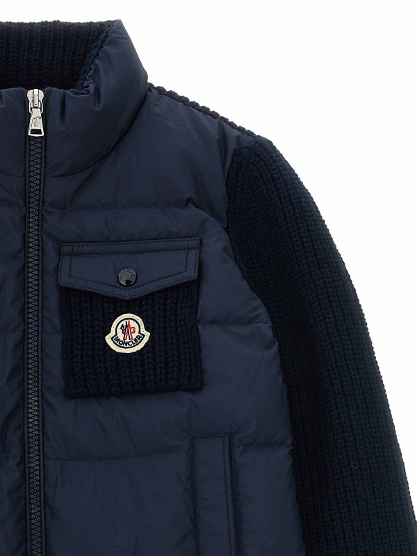 The Best Shops MONCLER: カーディガン - カーディガン - ブルー