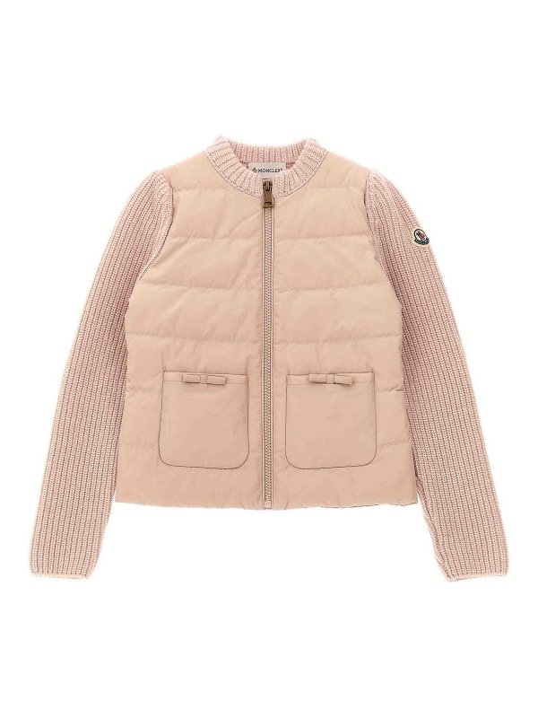 MONCLER: カーディガン - カーディガン - ピンク
