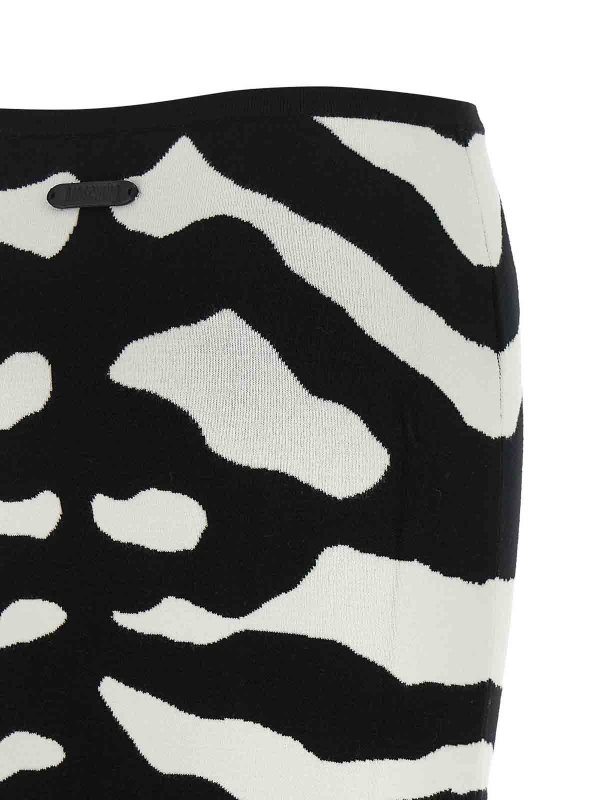 Midirock - Weiß shop online: MOSCHINO