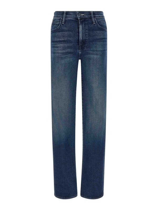 MOTHER: Jeans Rectos - Vaqueros Rectos - Azul