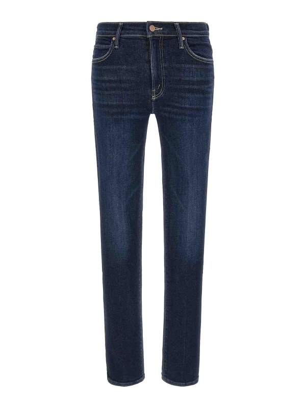 MOTHER: Jeans Rectos - Vaqueros Rectos - Azul