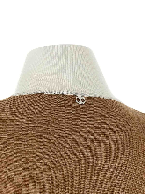 クルーネック - ベージュ shop online: RABANNE