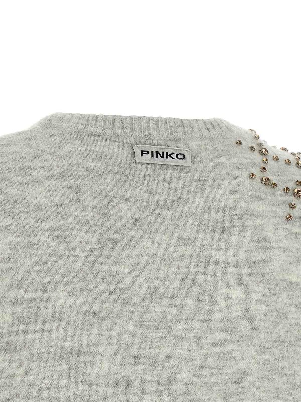 Rhinestone Sweater shop online: Pinko