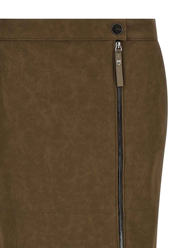 The Best Shops Pinko: Long skirts - Skirt With Side Zip