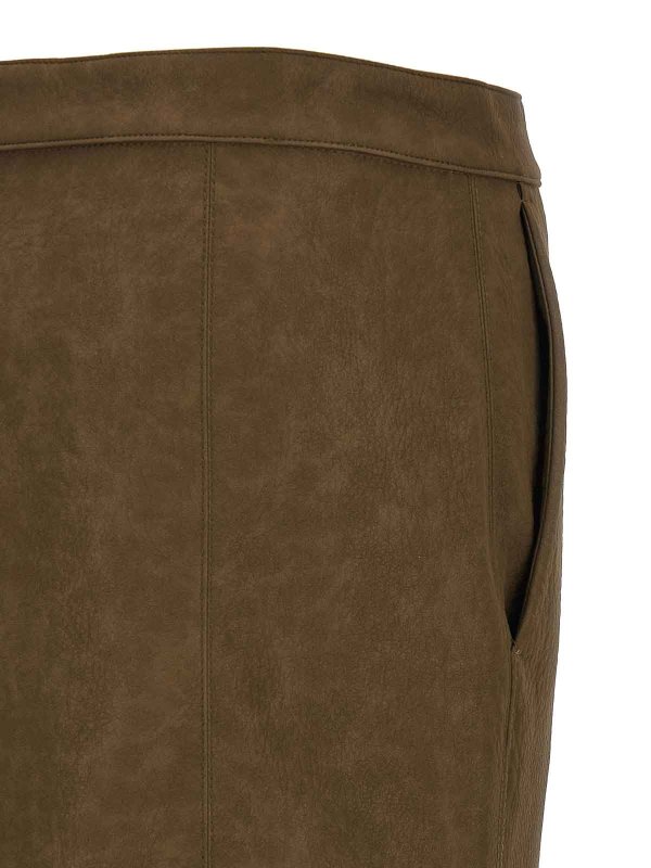 Skirt With Side Zip shop online: Pinko
