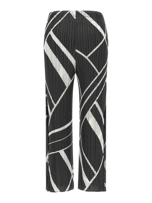 PLEATS PLEASE ISSEY MIYAKE: テーラードトラウザー online - テーラードパンツ - グレー